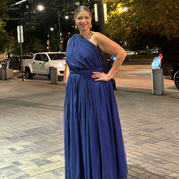 ASOS Curve Size 18 Dress One Shoulder - Picture 4 of 4